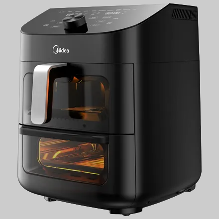 Midea, Airfryer med två zoner, MAD1100DADK