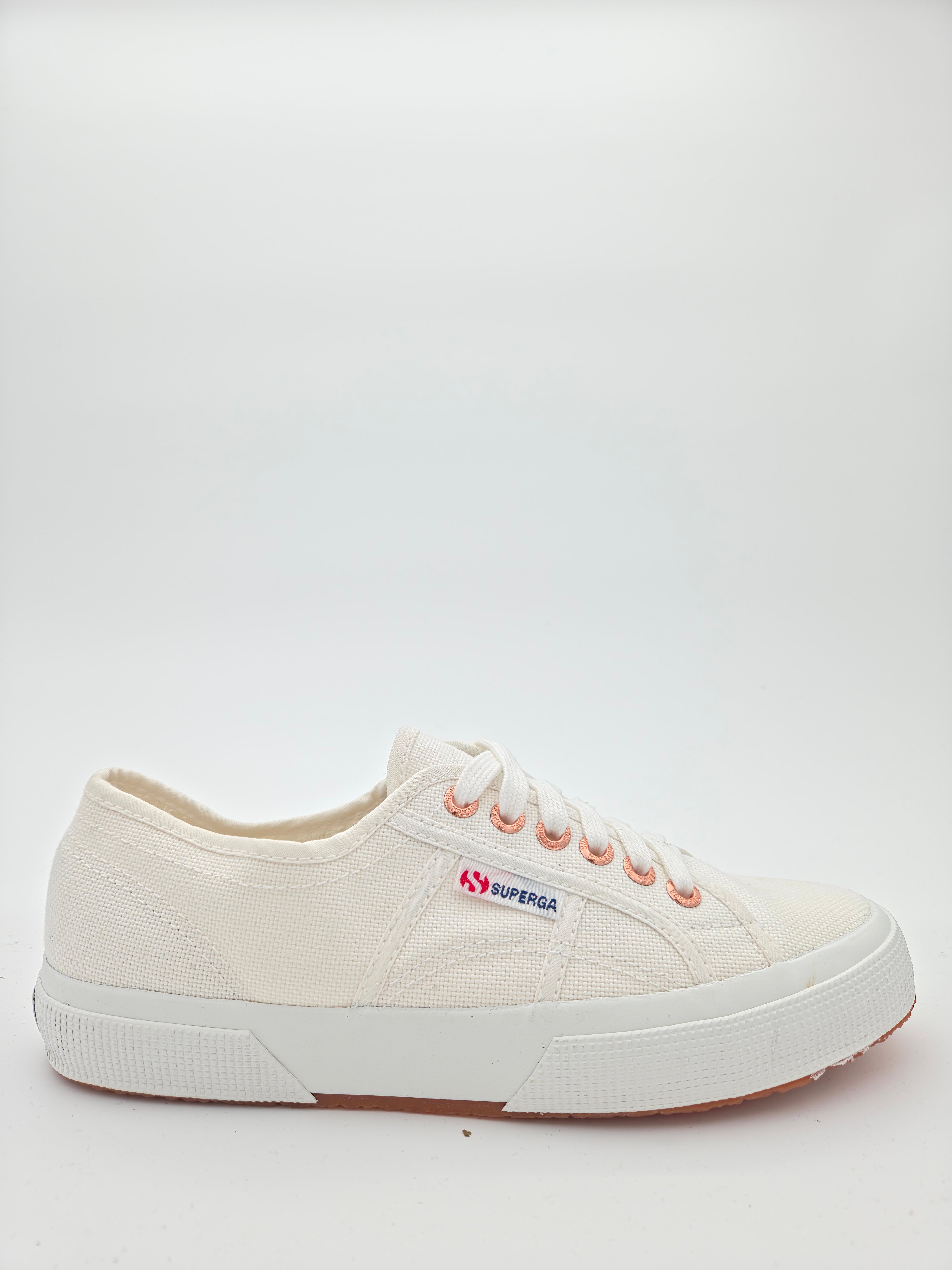 Superga 2750-Cotu Classic Vit Koppar